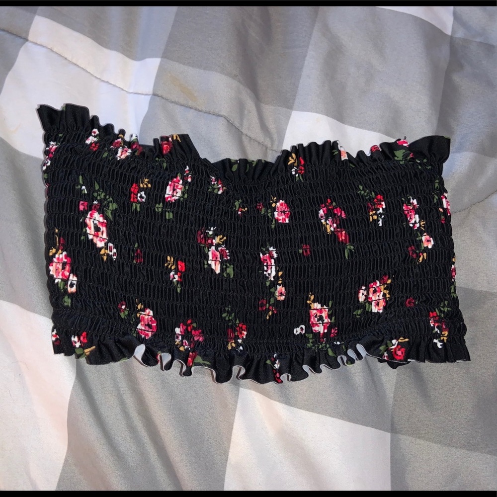 Bandeau bikini top